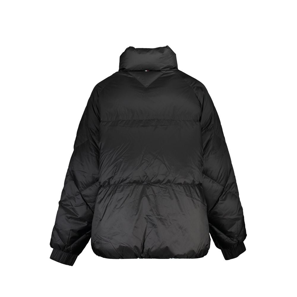 Tommy Hilfiger Schwarze Polyesterjacken &